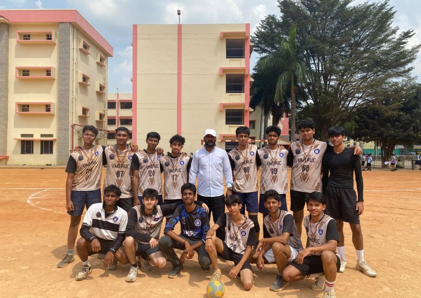 Hand Ball Team Achievement